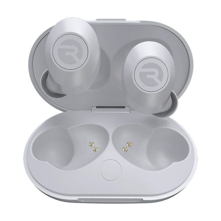 Raycon Everyday Earbuds Wireless and Bluetooth Earbuds Microphone 32 Hours Matte White