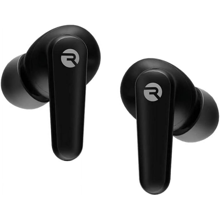 Raycon The Work in Ear Wireless Earbud Headphones with Built in Mic Carbon Black