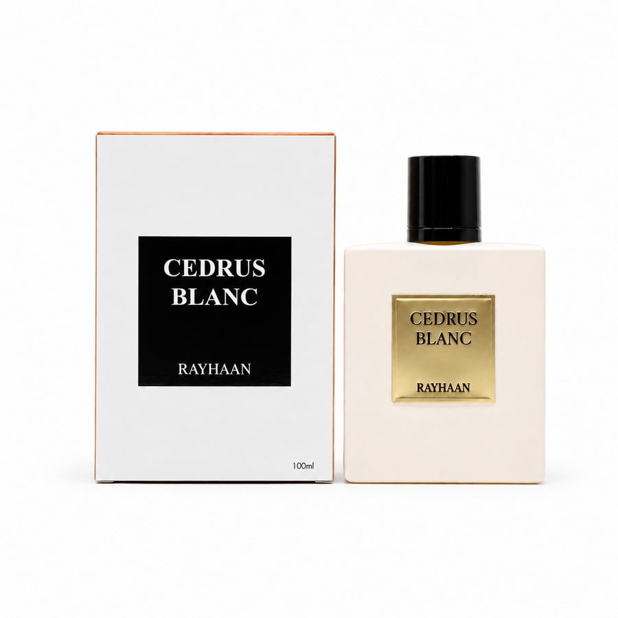 Rayhaan Unisex Cedrus Blanc EDP Spray 3.4 oz Fragrances