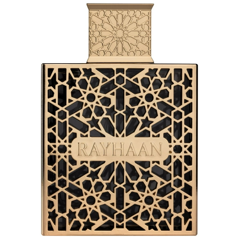 Rayhaan Elixir Eau de Parfum Spray, Amber Woody Fragrance, 3.4 oz