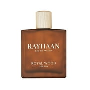 Rayhaan Mens Royal Wood EDP Spray 3.4 oz Fragrances 6298044138597