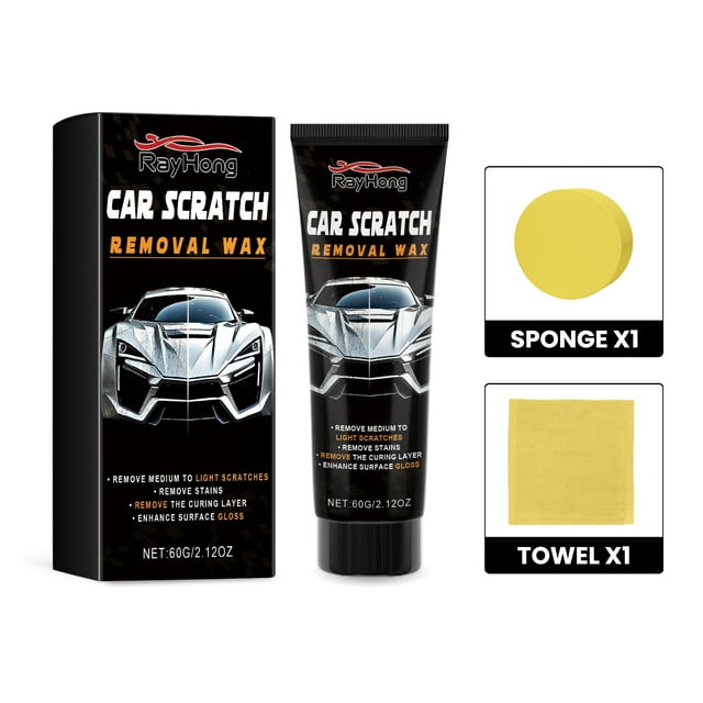 Rayhong Car Scratch Removal Wax, Car Polish Refinish Coating