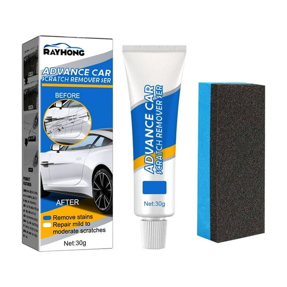 Rayhong Car Scratch Repair Set: Car Scratch removal, grinding, paint surface cleaning, polishing, scratch repair cream