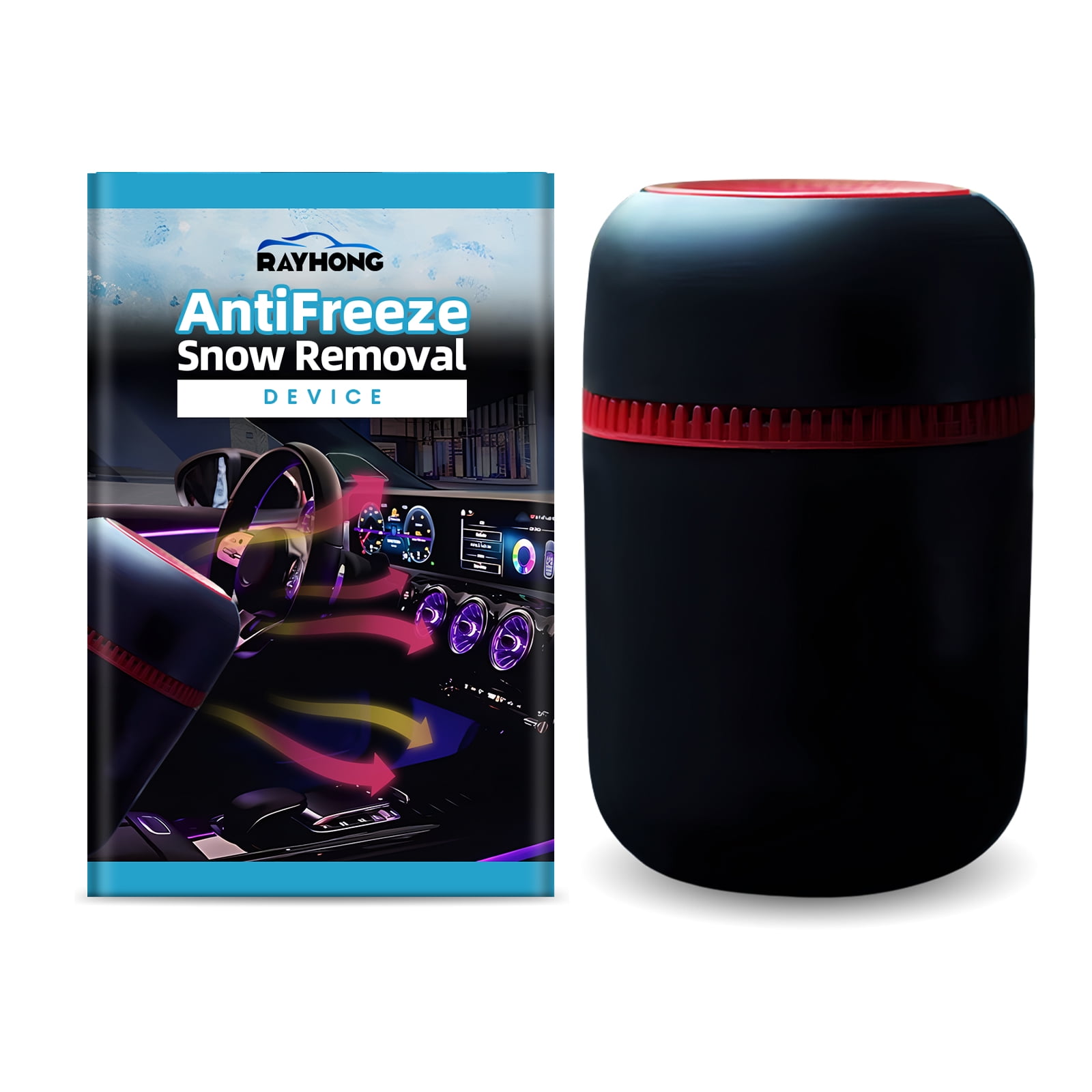 Rayhong Snow remover; portable heater for quickly defogging, deicing ...