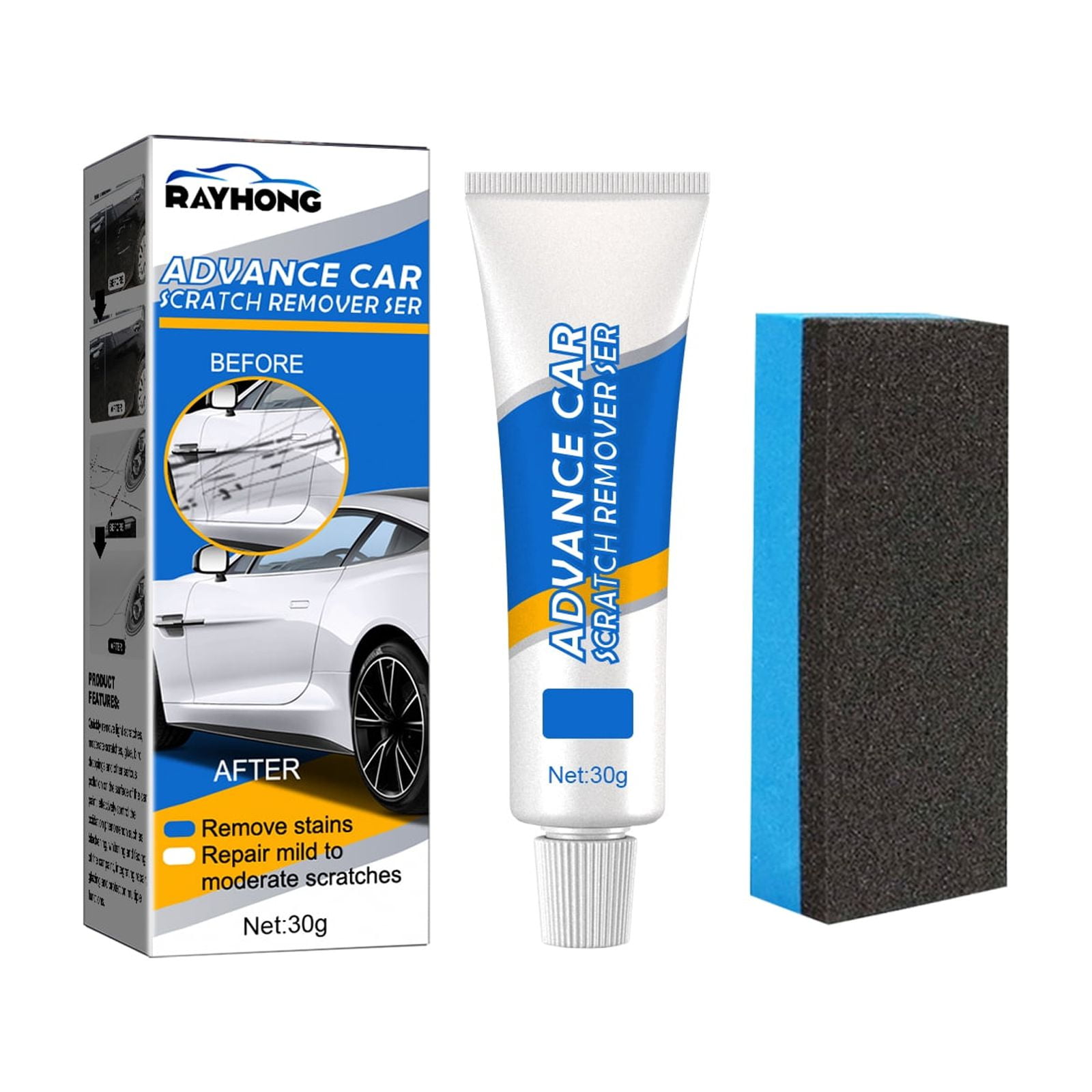 Rayhong car scratch repair kit car scratch removal grinding paint