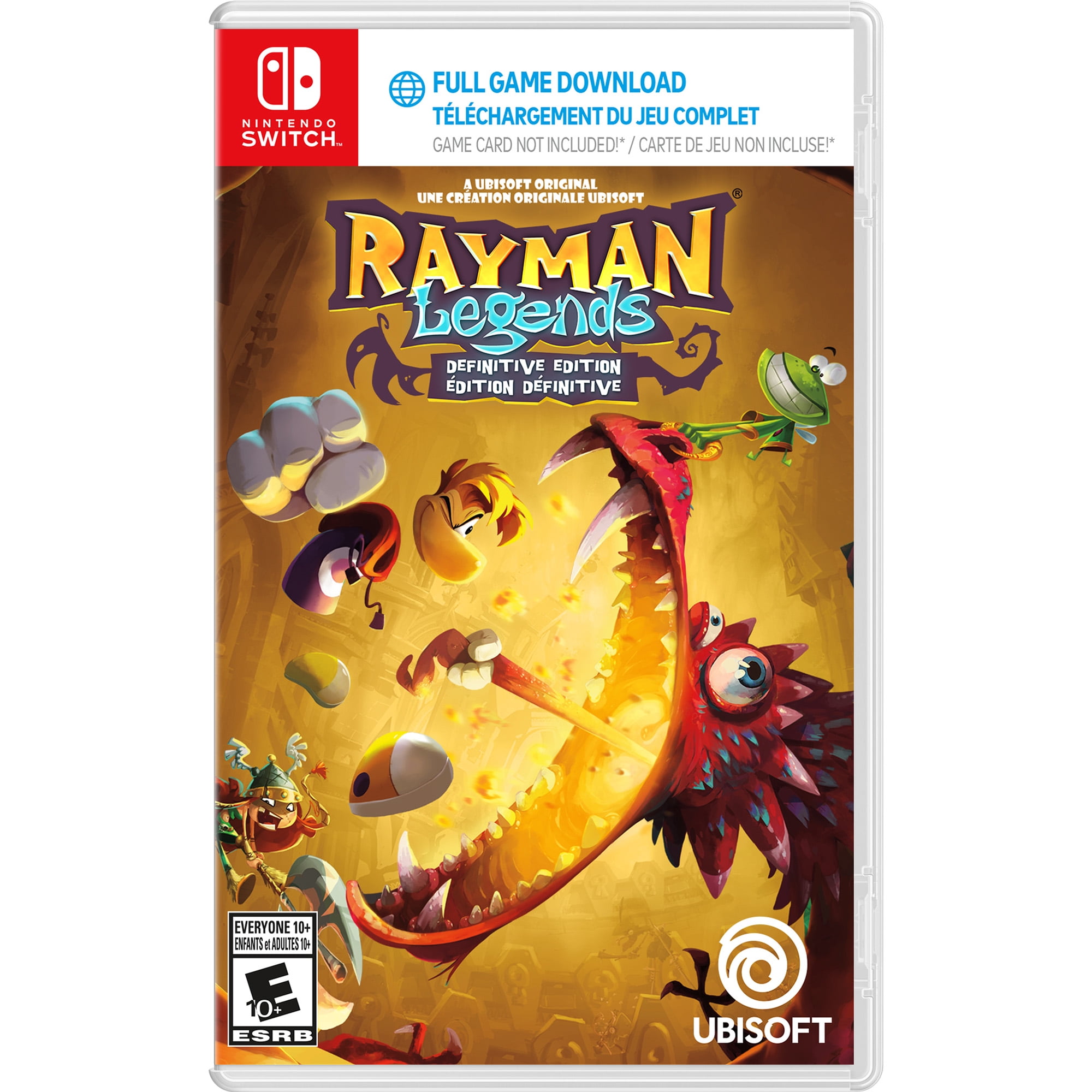 Rayman Legends: Definitive Edition Code in Box (CIB), Nintendo Switch