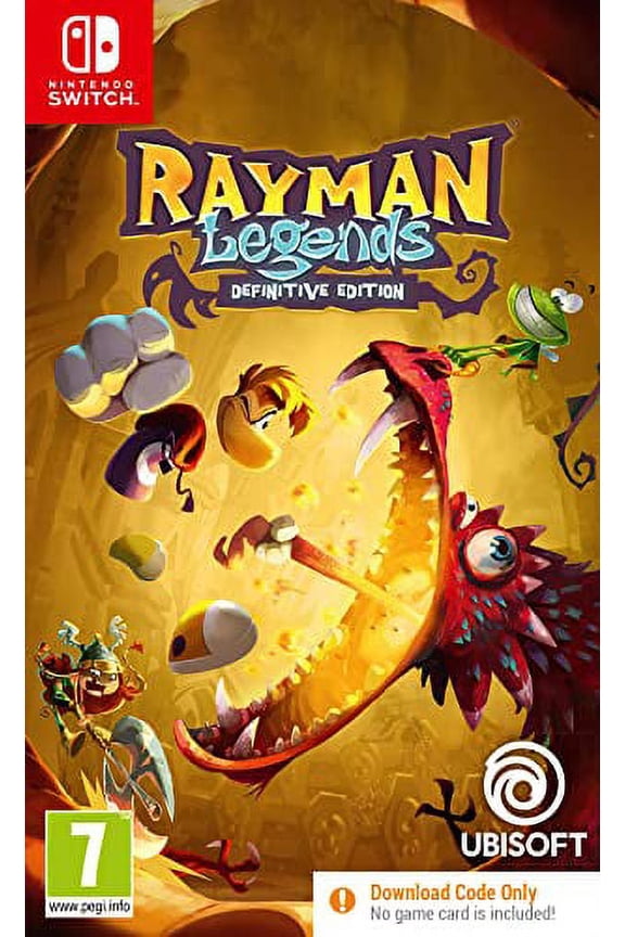 Rayman Legends Definitive Edition (Code in Box) (Nintendo Switch)