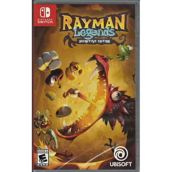 Rayman Legends Definitive Edition NSW (Brand New Factory Sealed US Version) Nint