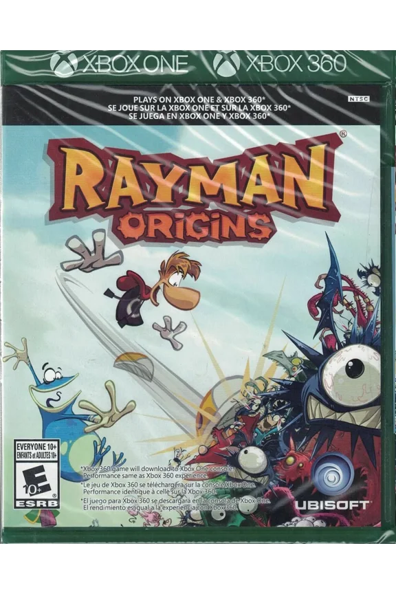 Rayman Origins - Microsoft Xbox One / 360 [2D Sidescrolling Platformer Game] NEW