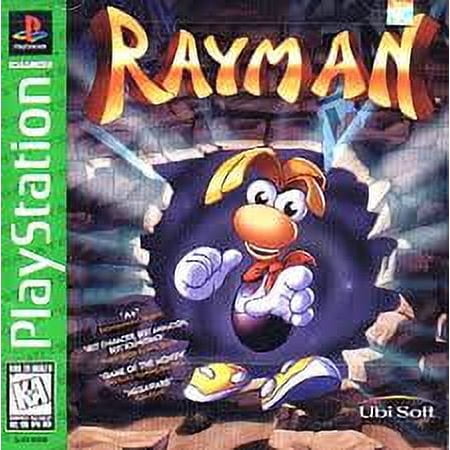 Restored Rayman - Playstation PS1 (Game with Case and Artwork) (Refurbished)