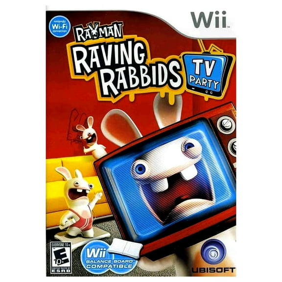 Rayman Raving Rabbids TV Party