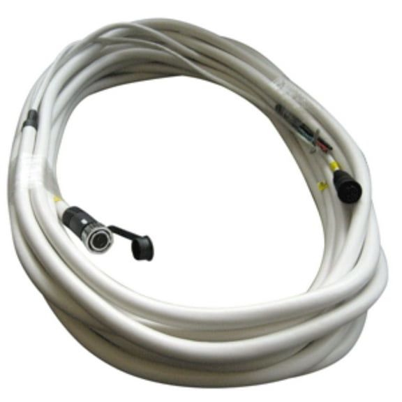 20" White Contemporary Digital Radar Cable with RayNet Connector on One End