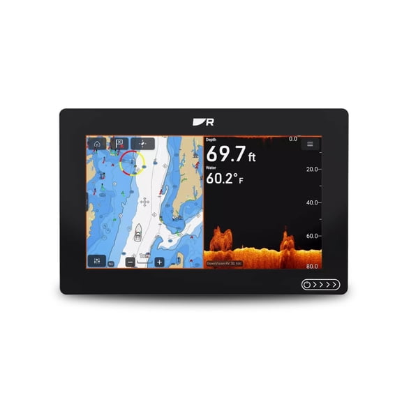 Raymarine Axiom 2 9 Chartplotter-Sonar with LHC North America and RV-100 Transducer