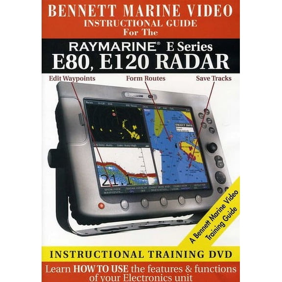 Raymarine E Series: E80,E120 Radar (DVD)