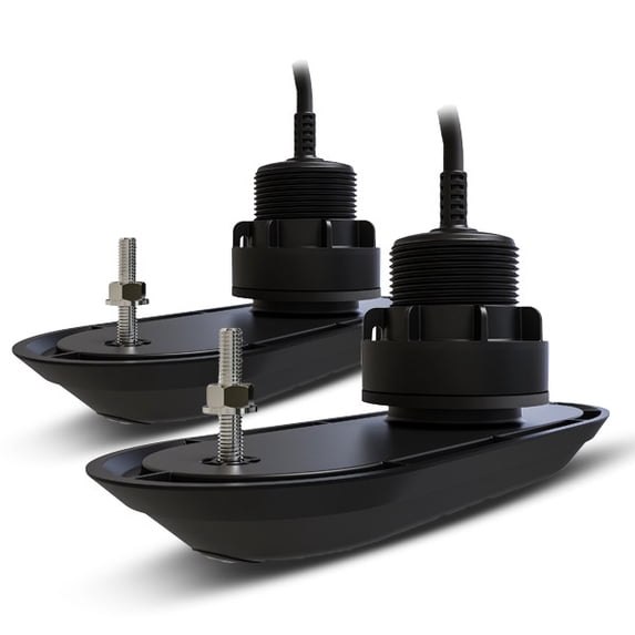 Xdcr, 3D Plastic Thru-Hull, 12 Deg, Pair