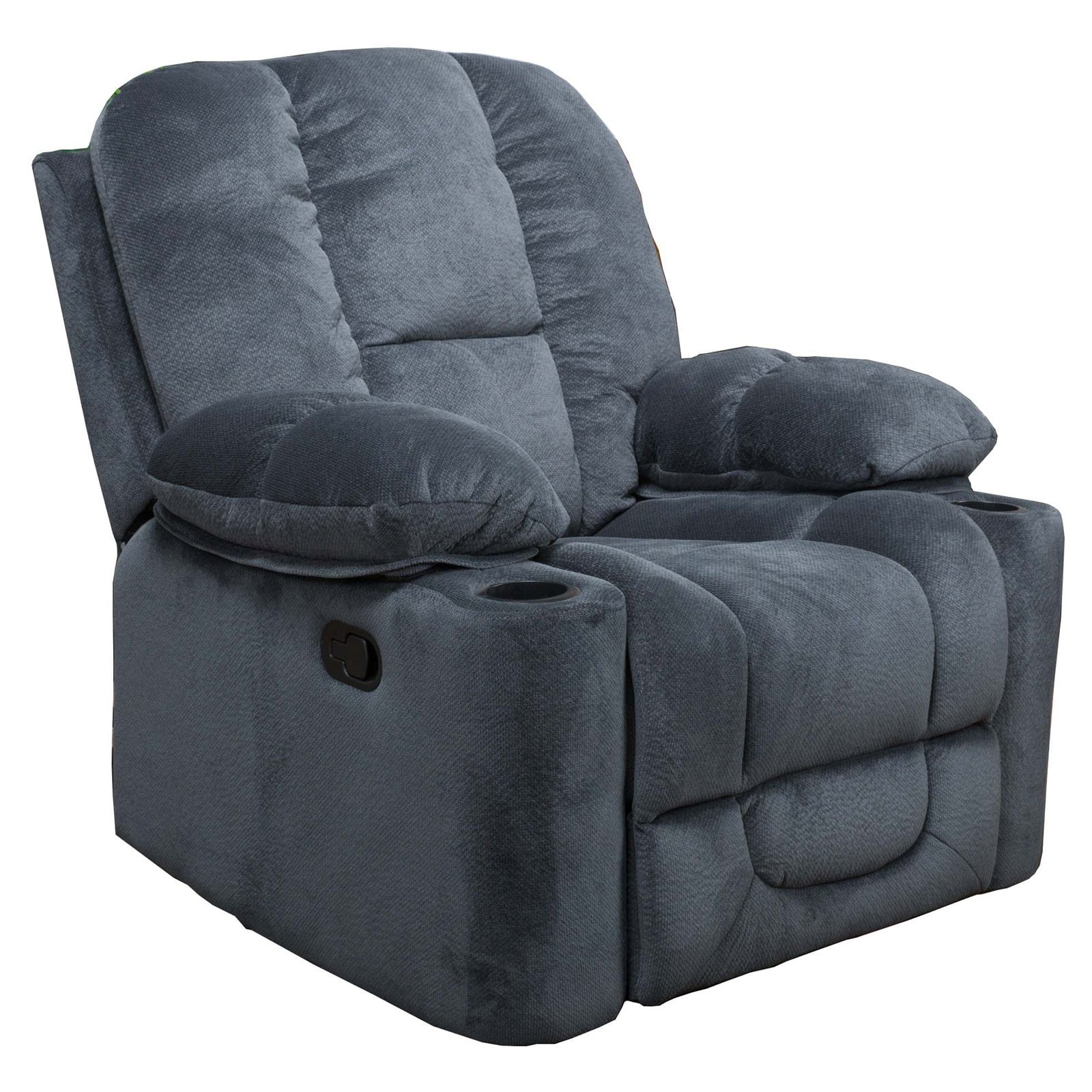 Club chair online recliner fabric