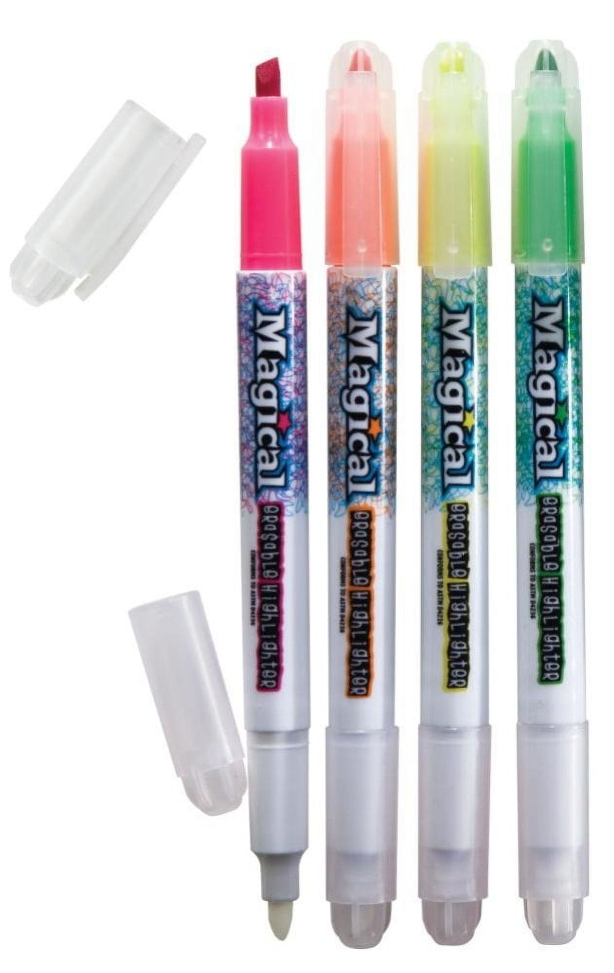 Raymond Geddes Magical Erasable Highlighters (Pack of 24)
