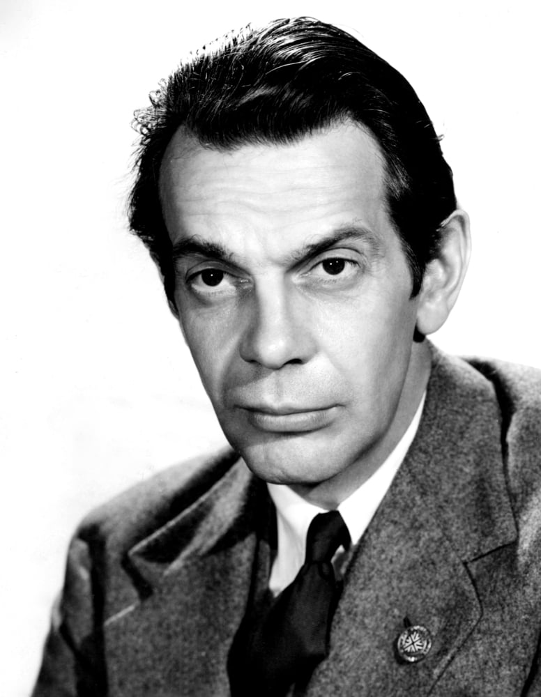 Raymond Massey Canvas Art - (16 x 20)