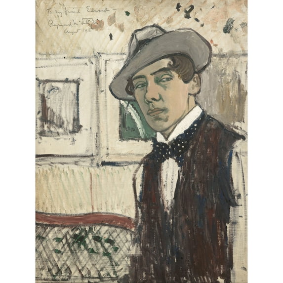 Raymond Mcintyre Self Portrait Extra Large Art Print Wall Mural Poster Premium XL