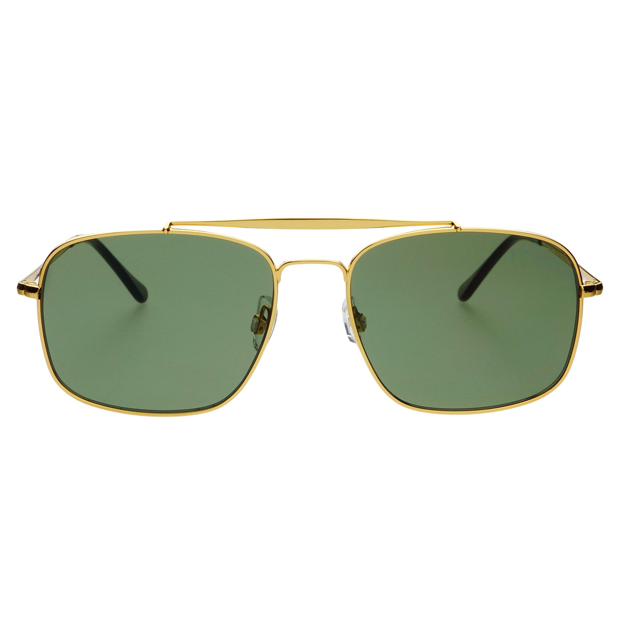 Rectangular sales aviator sunglasses