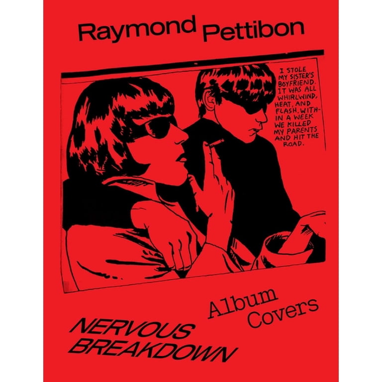 【新品】Nervous Breakdown Album Covers ペティボン Nervous Breakdown: Raymond Pettibon: Album Covers, (Hardcover
