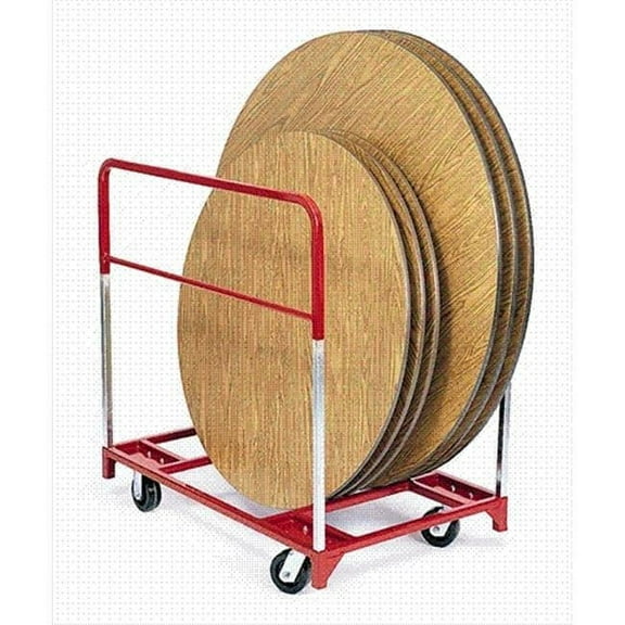 Raymond Products Round Folding Table Mover - 6in. Phenolic Casters
