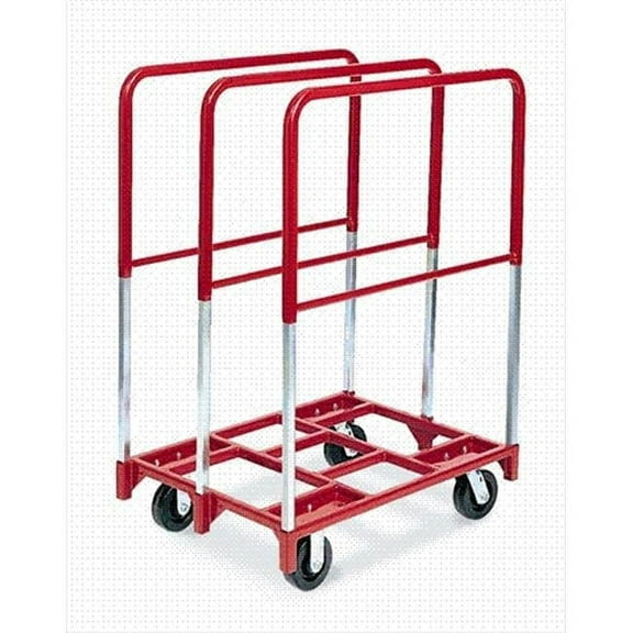 Raymond Products 3846 Panel Mover - 6'' Phenolic Casters  2 Fixed and 2 Swivel  3 Extra Tall Uprights