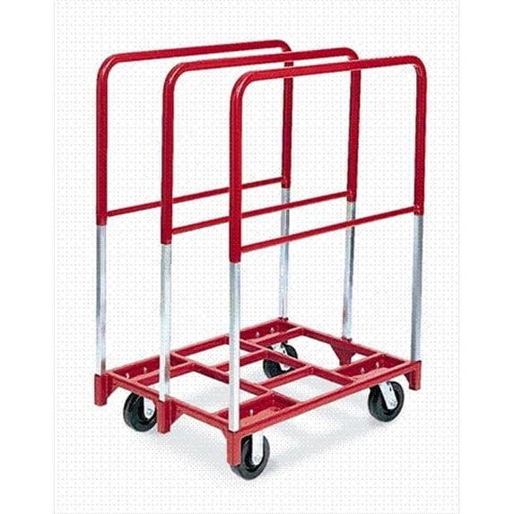 Raymond Products 3853 Panel Mover - 5'' Quiet Poly Casters 2 Fixed and 2 Swivel 3 Extra Tall Uprights