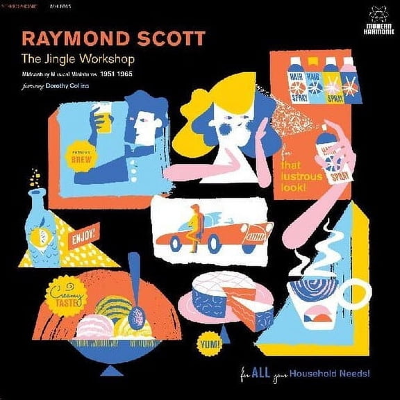 Raymond Scott - The Jingle Workshop: Midcentury Musical Miniatures 1951-1965 - Music & Performance - Vinyl