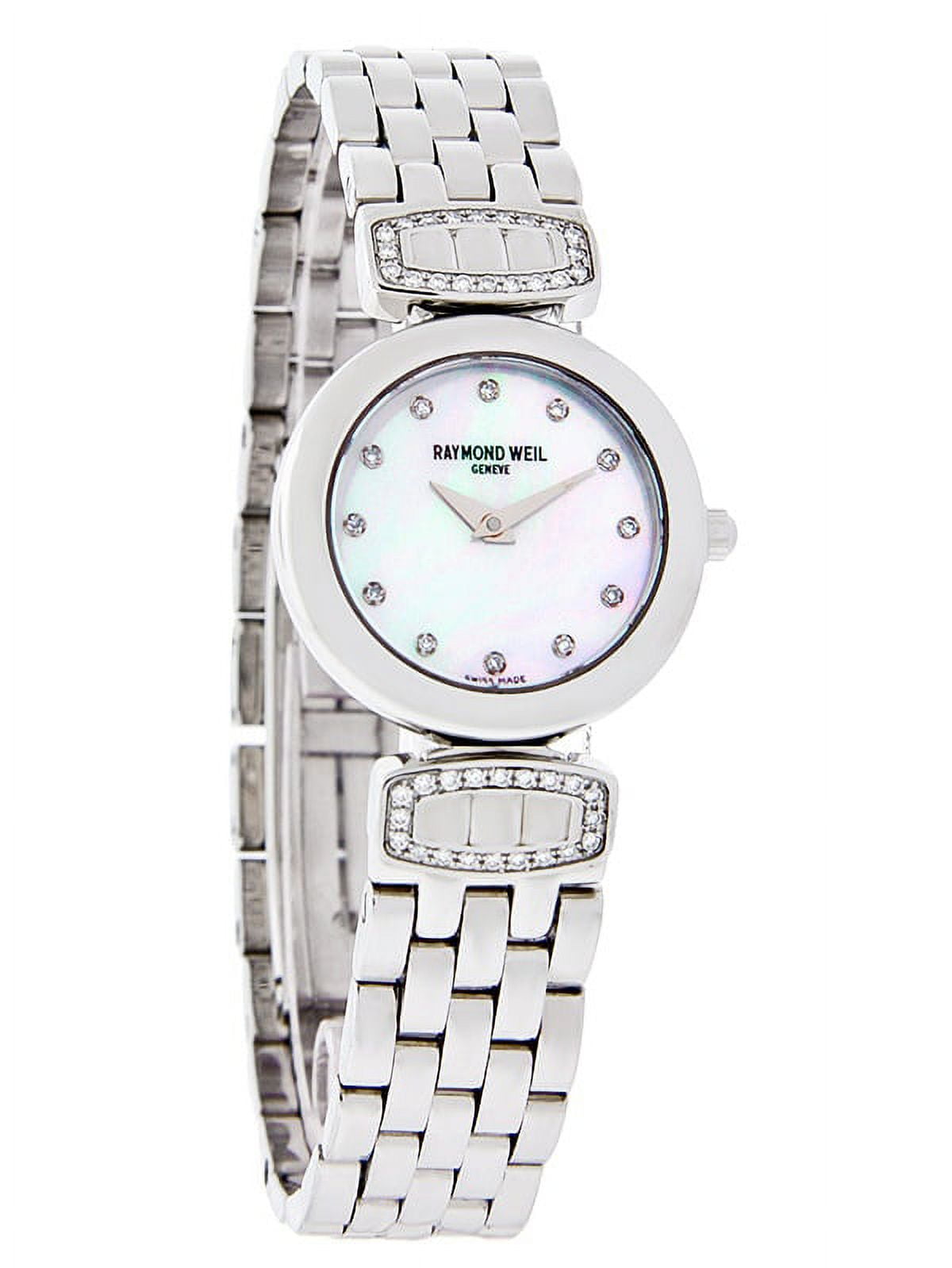 Raymond Weil Chorus Diamond Ladies Swiss Quartz Watch 5890-SLS