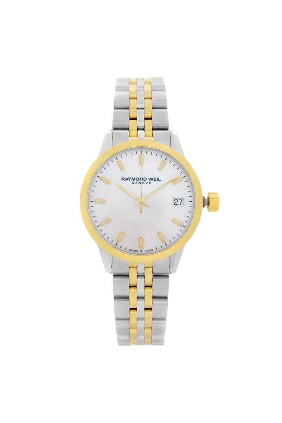 Freelancer 34mm Two-Tone Steel MOP Dial Ladies Watch 5634-STP-97021