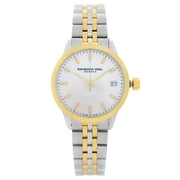 Raymond Weil Freelancer 34mm Two-Tone Steel MOP Dial Ladies Watch 5634-STP-97021