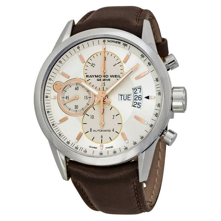 Men's Chronograph Leather Watch - Freelancer