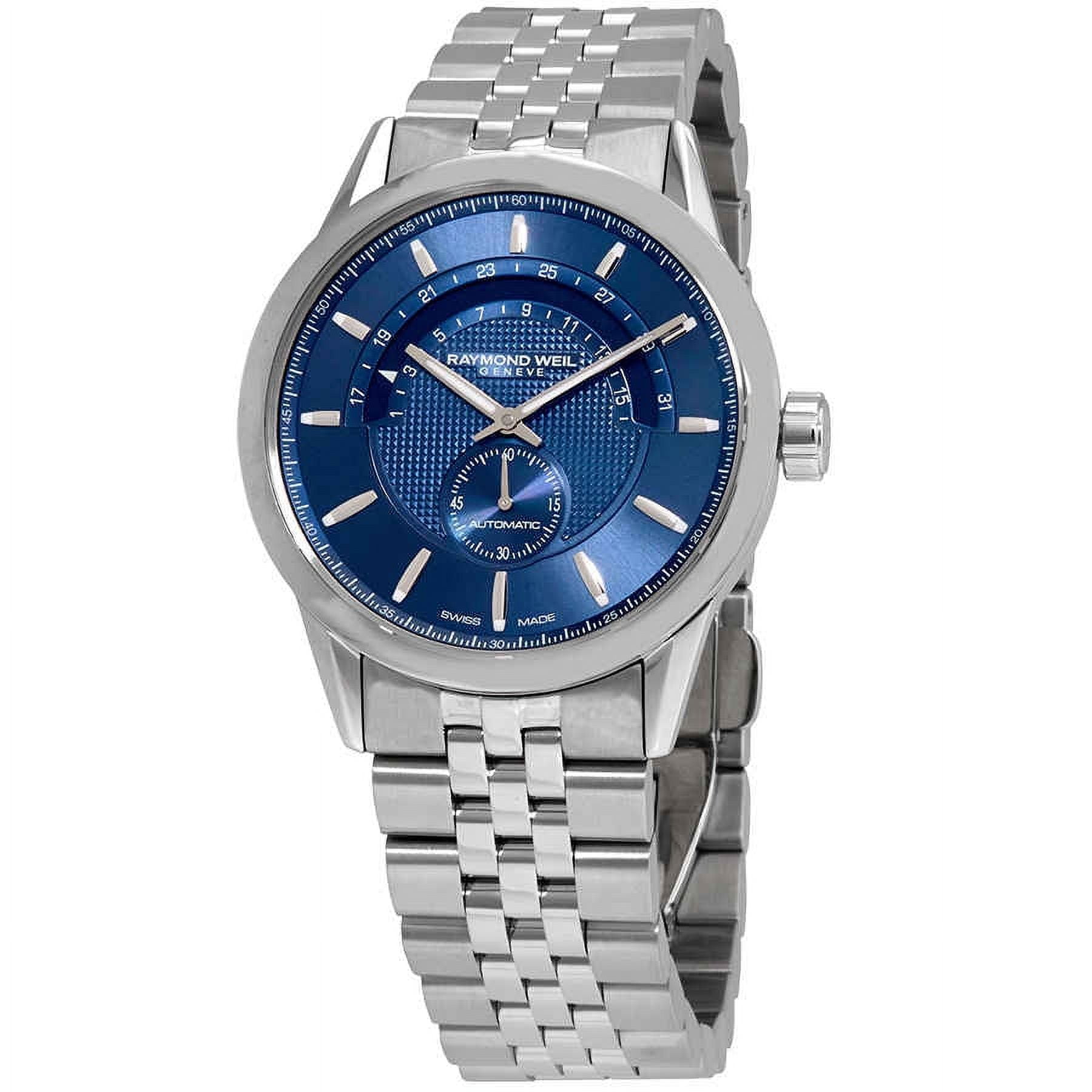 Raymond Weil Freelancer Half moon Automatic Blue Dial Men s Watch 2738 ST 50001
