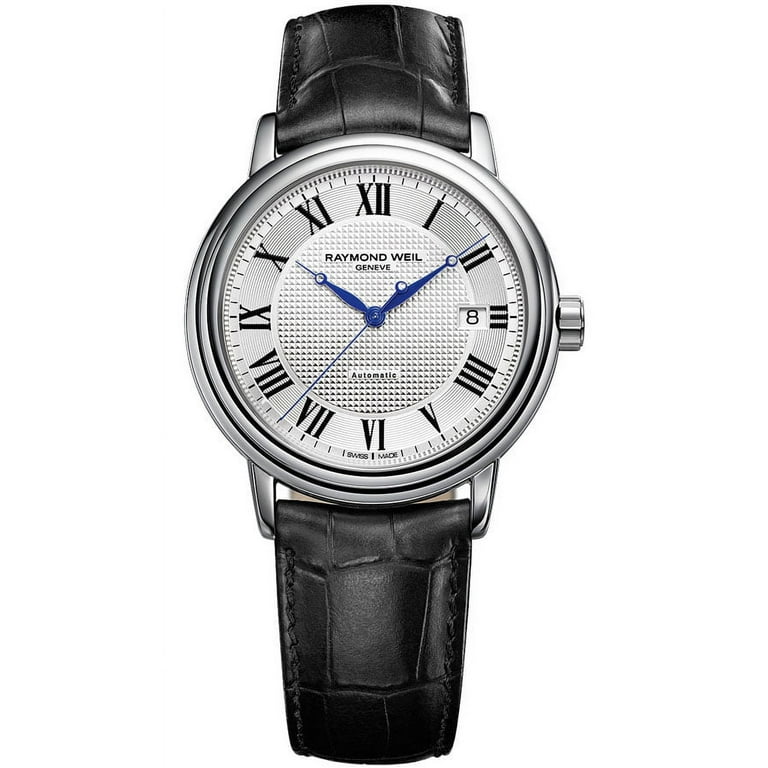 Raymond weil clearance maestro leather strap