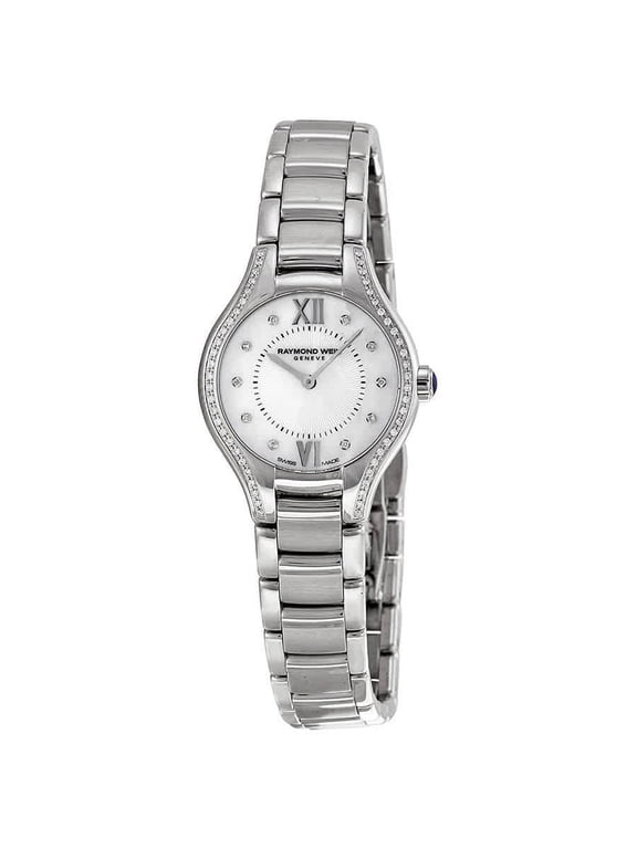 Noemia Mother of Pearl Diamond Dial Ladies Watch 5124-STS-00985