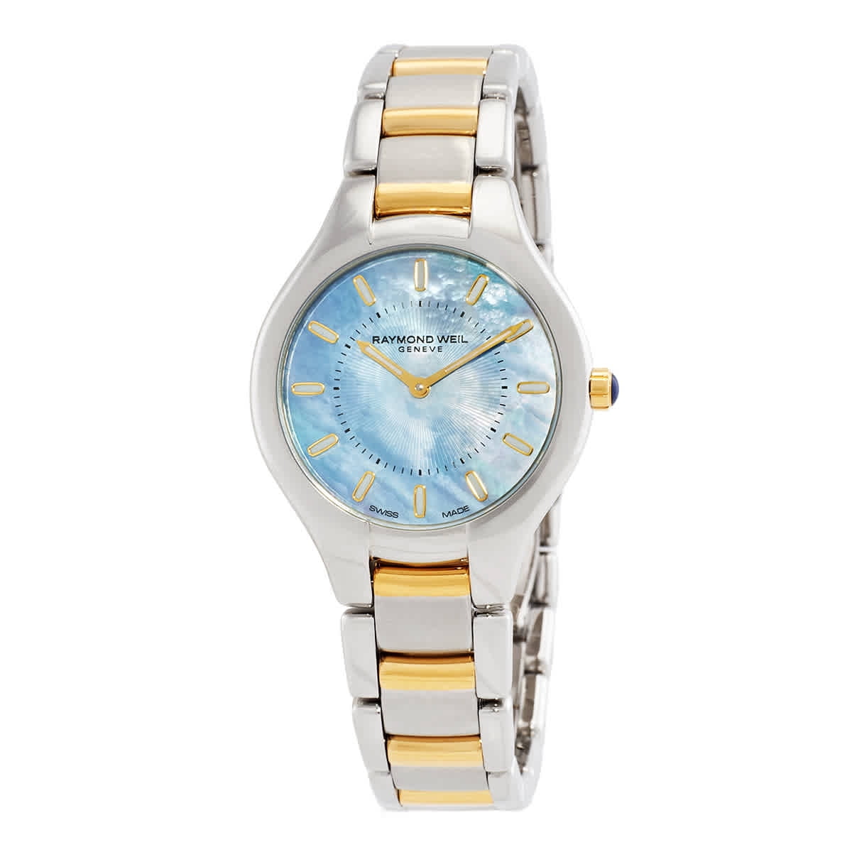 Raymond Weil Noemia Quartz Blue Mother of Pearl Dial Ladies 