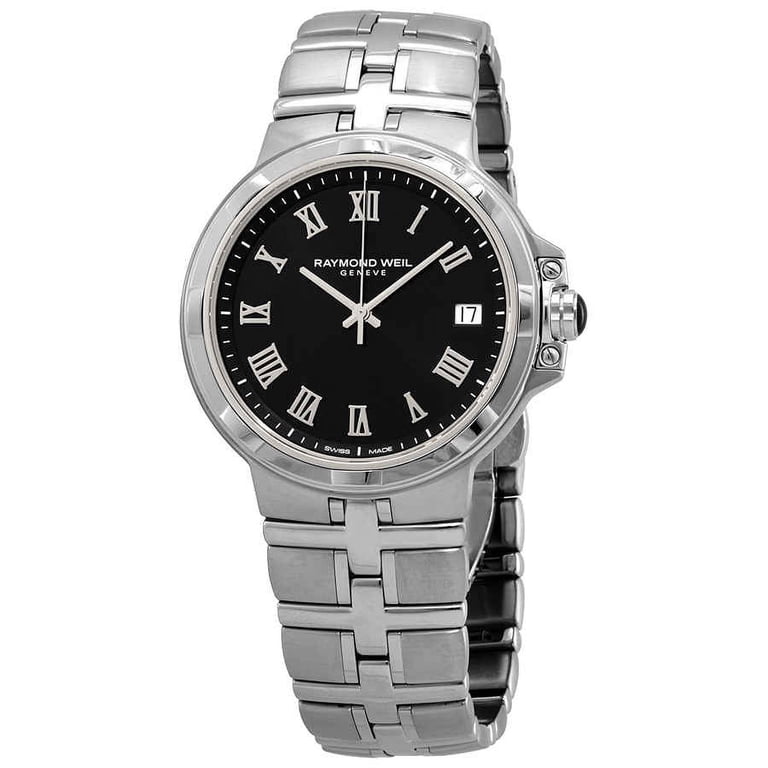 Raymond Weil Parsifal Stainless Steel Black Dial Date Quartz  display picture 1