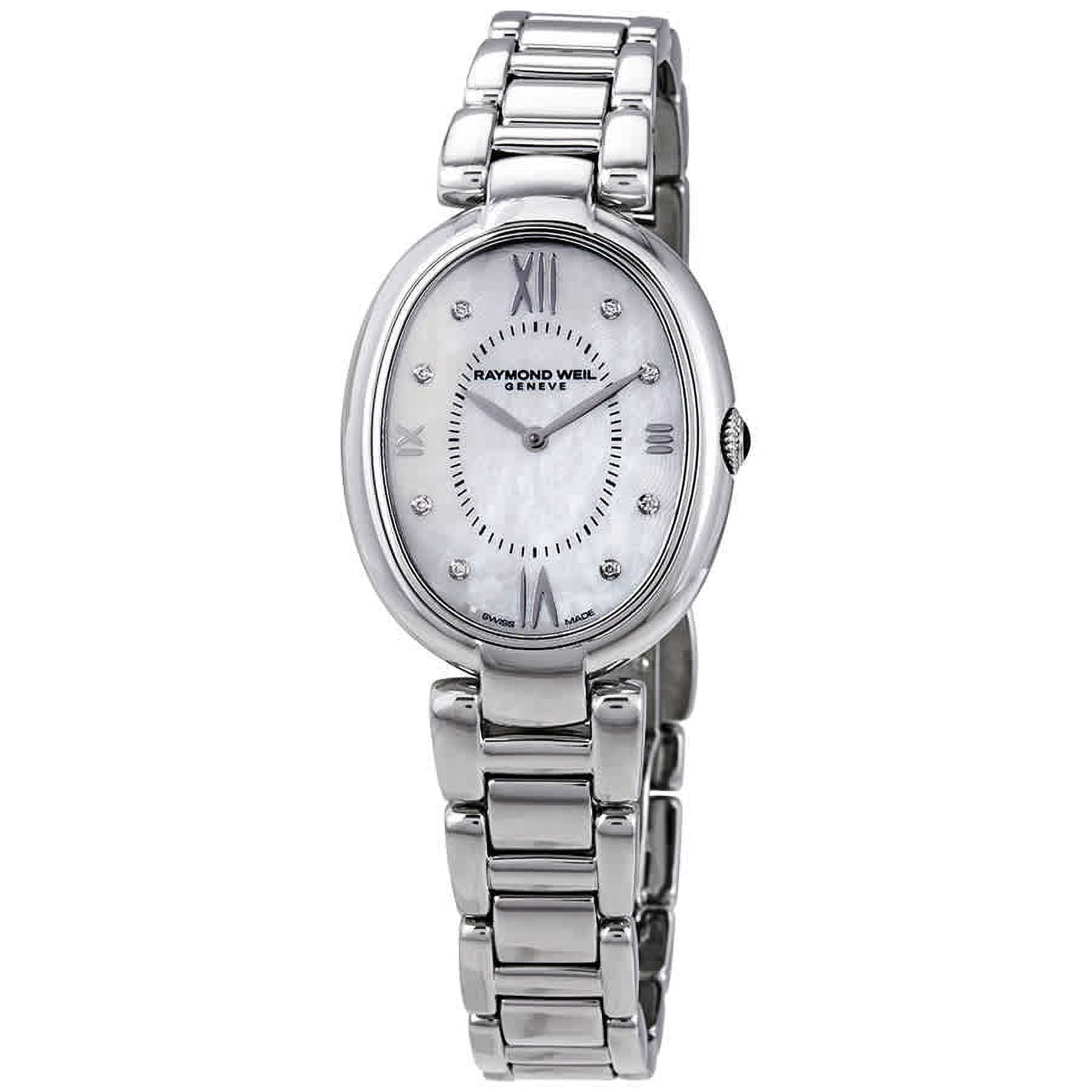 Raymond Weil Shine Mother of Pearl Diamond Dial Ladies Watch 