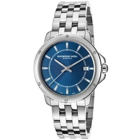 Raymond Weil Tango Blue Dial Stainless Steel Mens Watch 5591-ST-50001