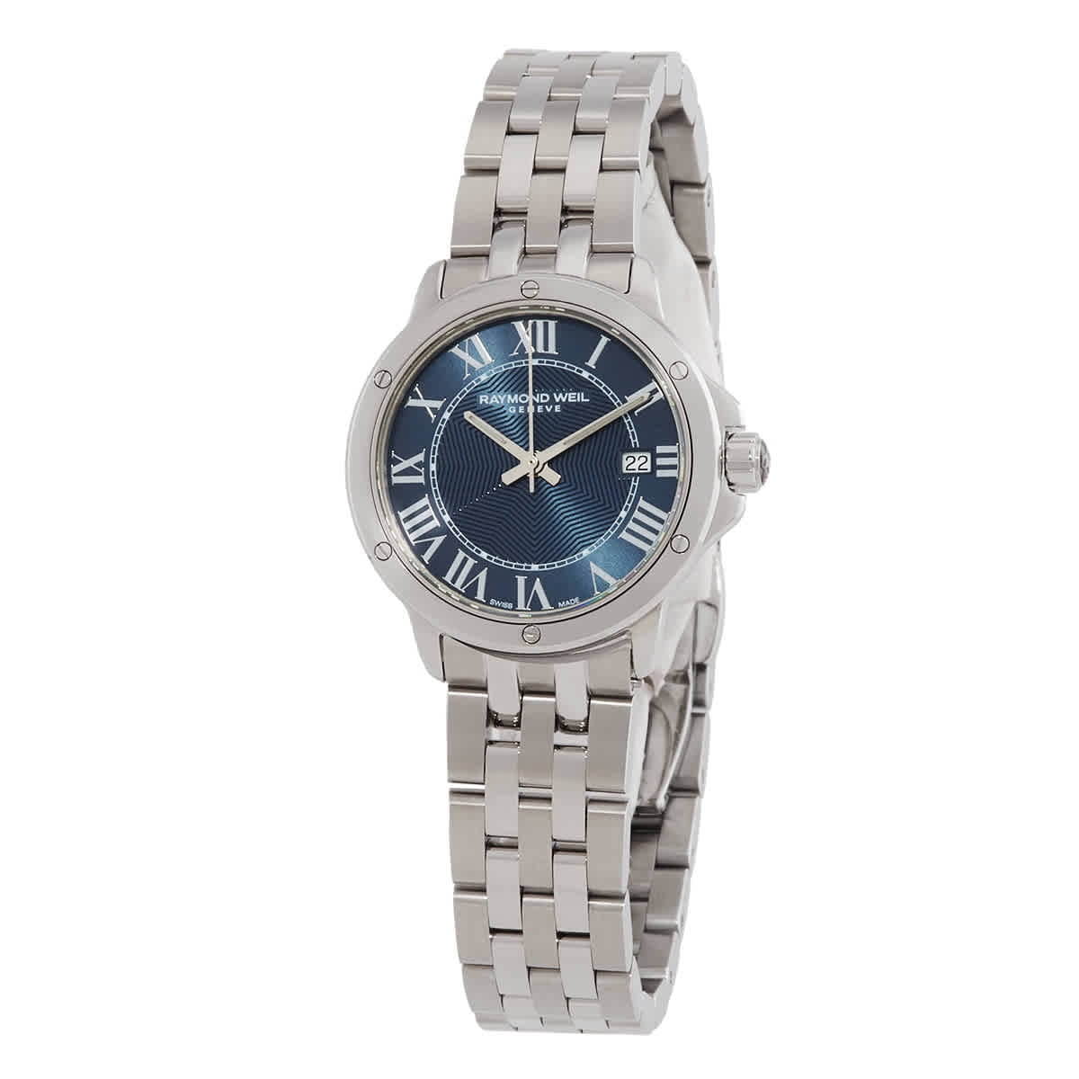 Raymond Weil Tango Quartz Blue Dial Ladies Watch 5391-ST-00508