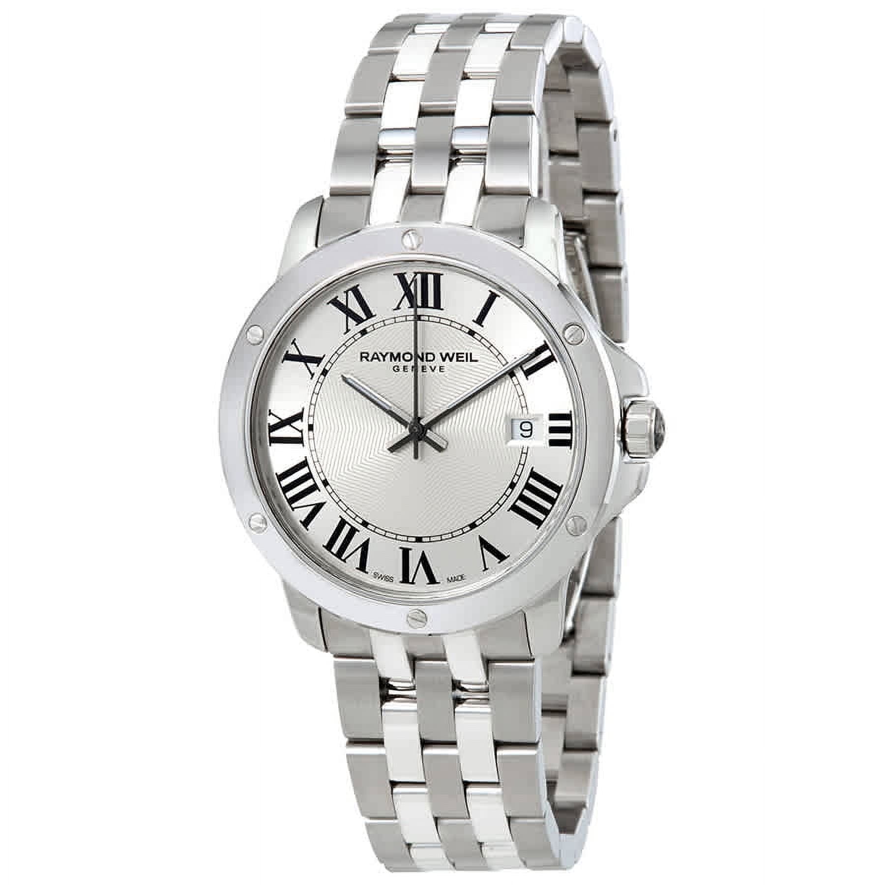 レオナルド Raymond Weil Tango Silver Dial Steel Men's Watch 5591-ST-00659