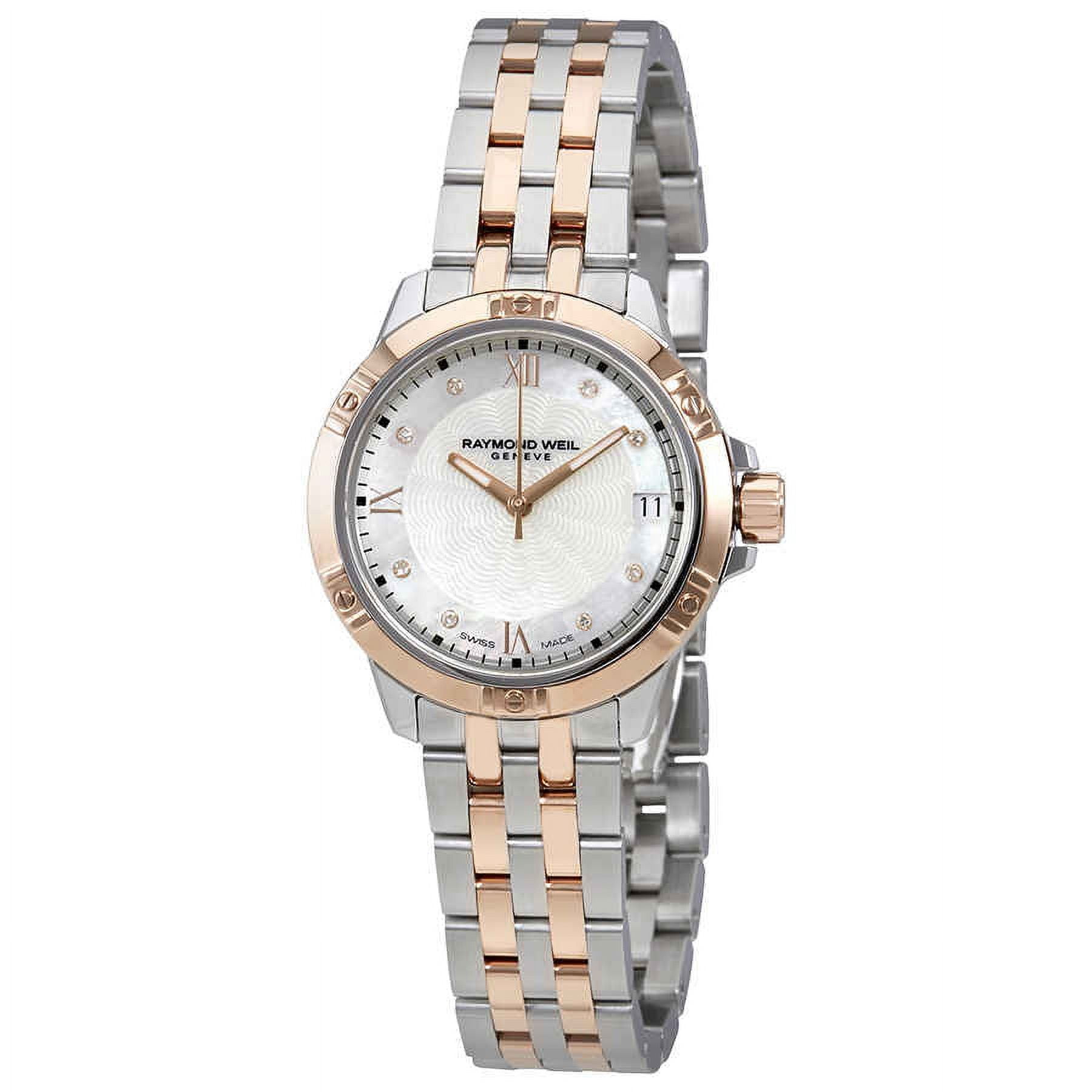 Raymond weil tango ladies watch mother pearl sale