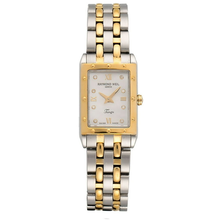 Raymond weil tango rectangular watch clearance
