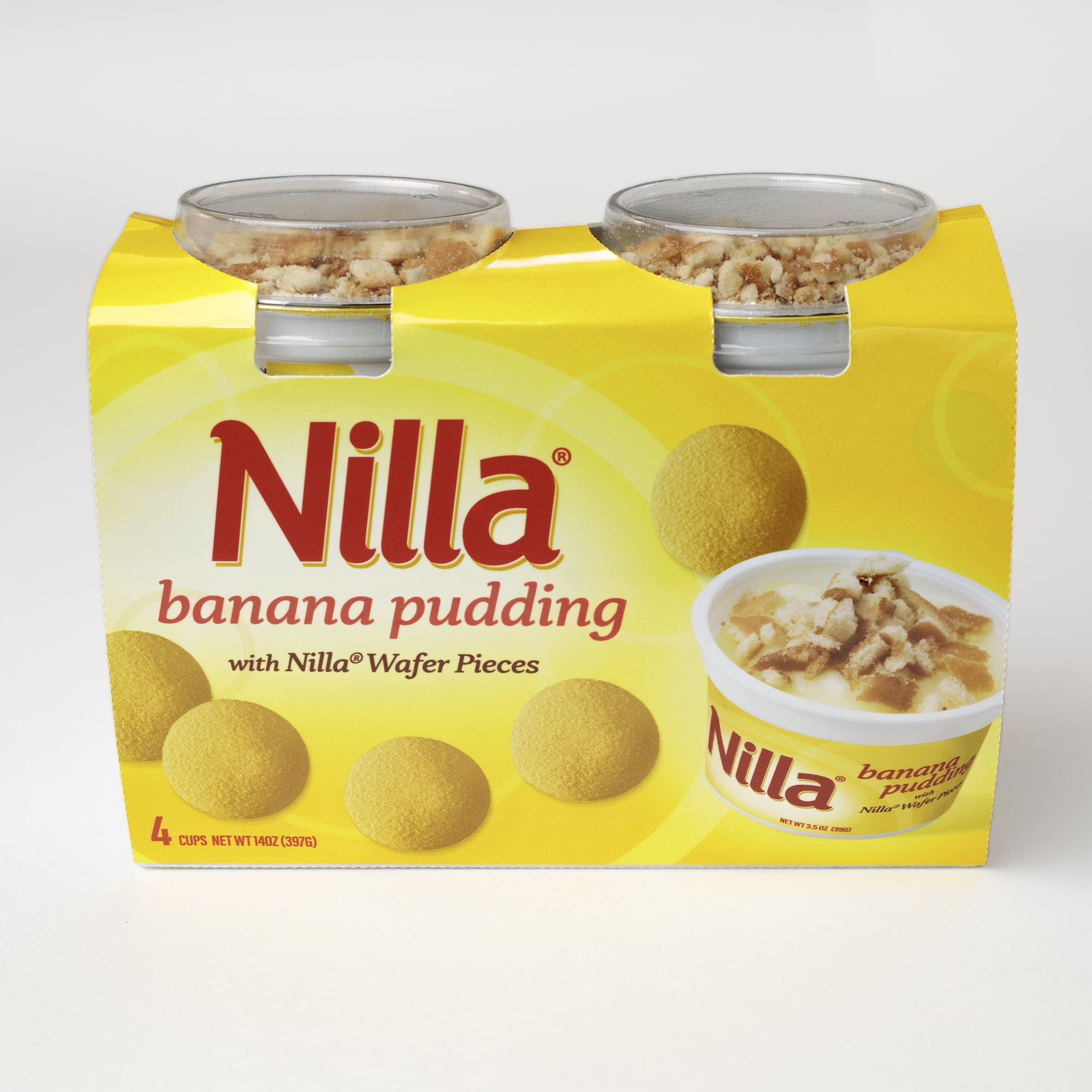 Raymundo's Nilla Wafer & Banana Pudding Refrigerated Snack Cups, 3.5 oz