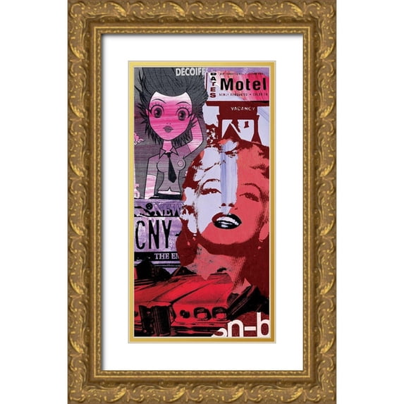 Raynal, Paul 14x24 Gold Ornate Wood Framed with Double Matting Museum Art Print Titled - Decoiff