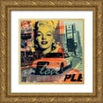 thumbnail image 1 of Raynal, Paul 15x15 Gold Ornate Wood Framed with Double Matting Museum Art Print Titled - In Love, 1 of 4