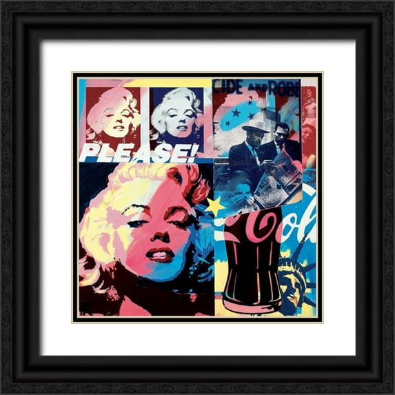 Raynal, Paul 26x26 Black Ornate Wood Framed with Double Matting Museum Art Print Titled - Please