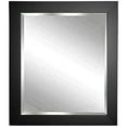thumbnail image 1 of Rayne Black Satin Wide Wall Mirror, 1 of 2