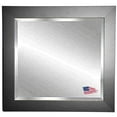 thumbnail image 1 of Rayne Black Satin Wide Wall Mirror, 1 of 2